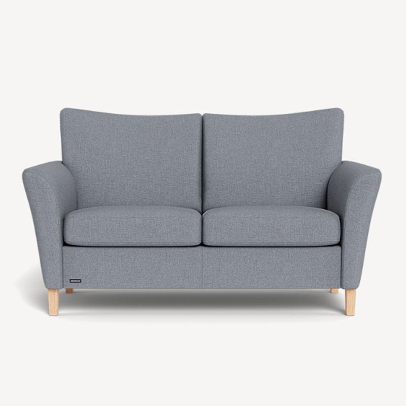 koksdal-blaa-1 System+ 2½ personers sofa i koksdal blå stof