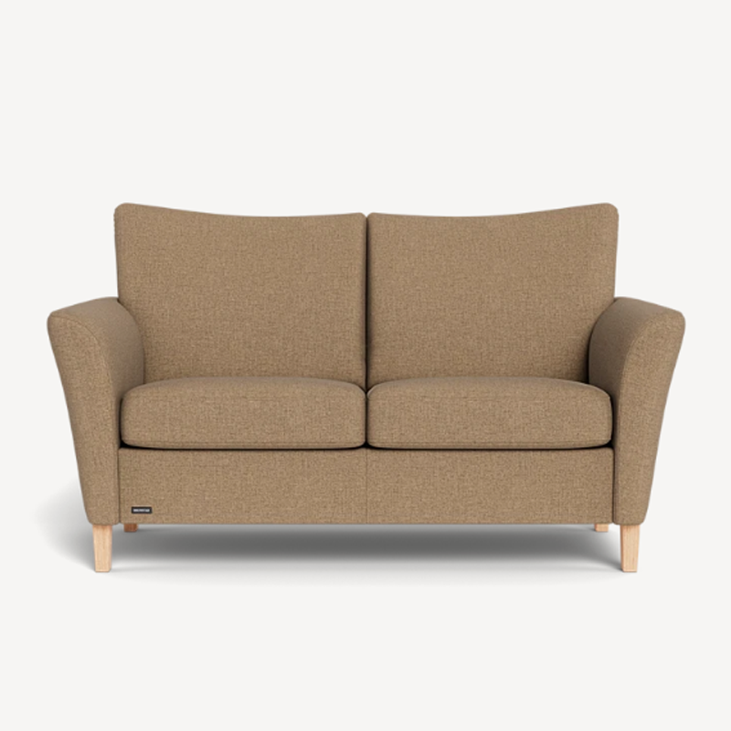 koksdal-camel-1 System+ 2½ personers sofa i koksdal camel stof