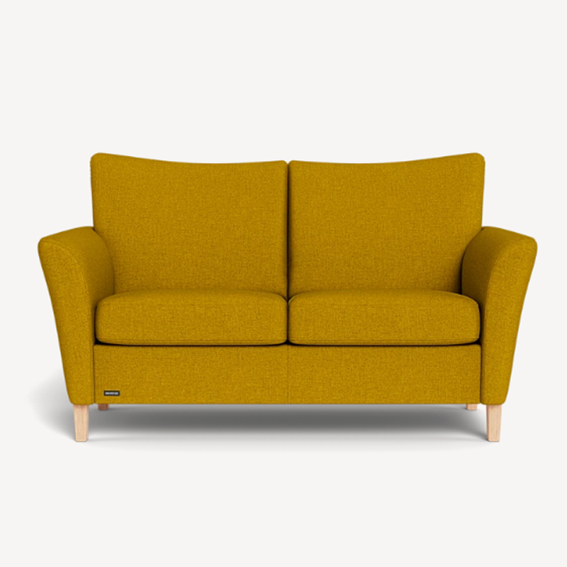 koksdal-gul-1 System+ 2½ personers sofa i koksdal gul stof