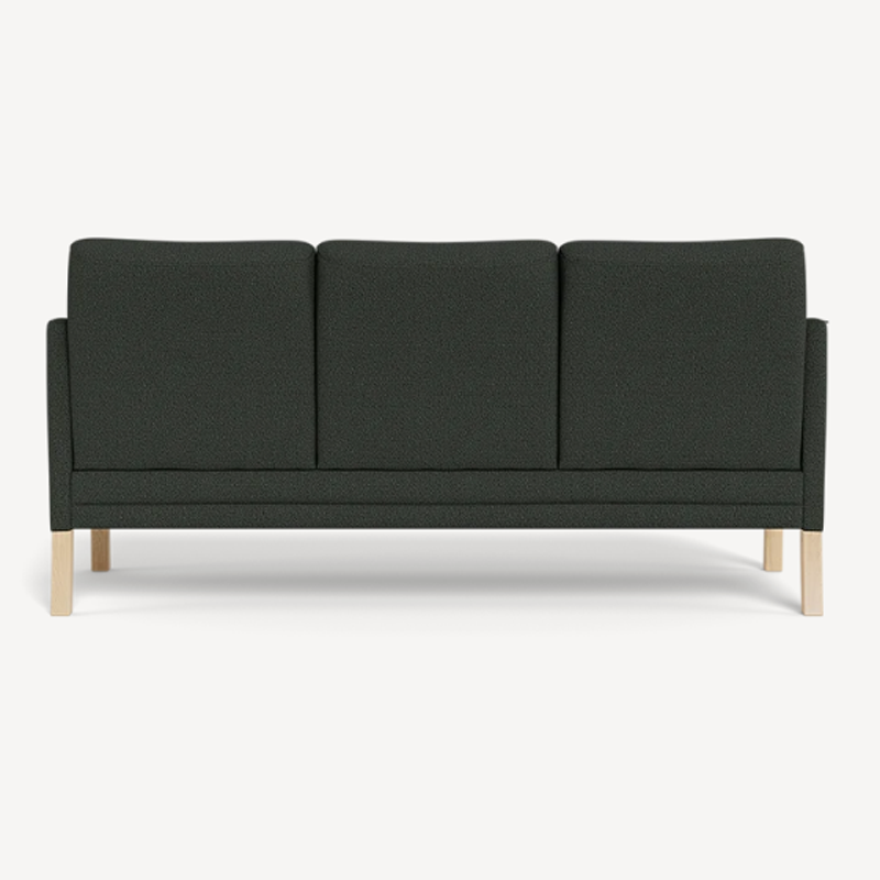 milos-245-03-m-groen-2-3 Milos 3 personers sofa i Cosmo 245/03 Grøn stof
