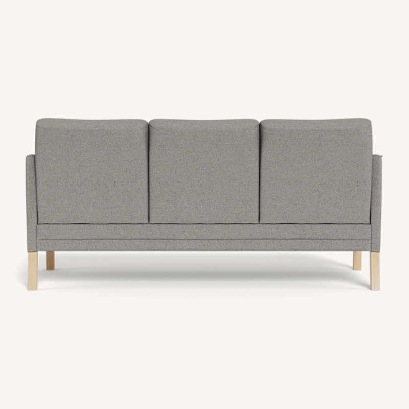 milos-261-08-graa-3-3 Milos 3 personers sofa i 261/08 Grå stof